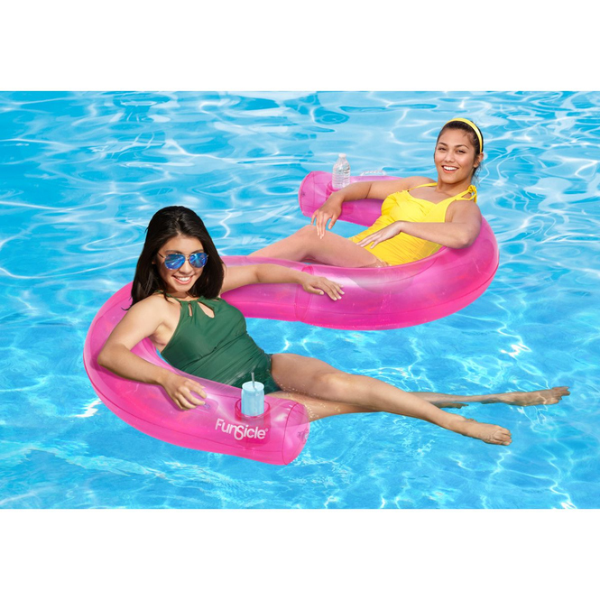 Doppel-Schwimmnudel - Buds Lounge - pink