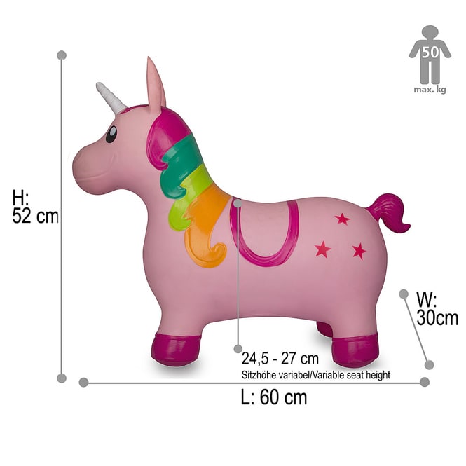HoppyDoo - Hüpftier - Einhorn