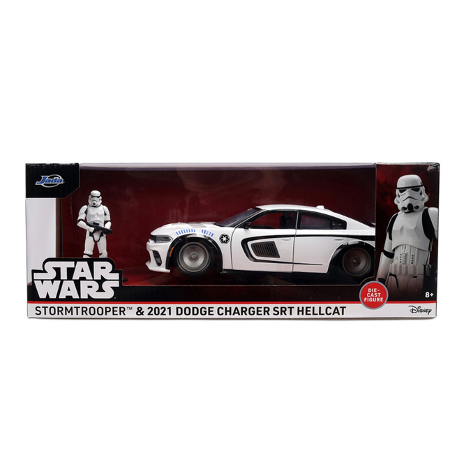 Star Wars - Fahrzeug - Dodge Charger SRT Hellcat - Storm Trooper - 1:24