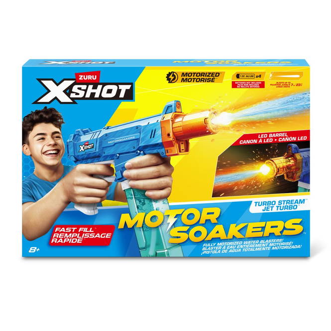XShot - Motor Soakers - Turbo Stream - elektrische Wasserpistole