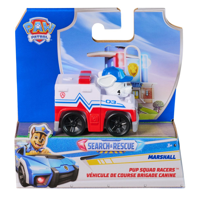 PAW Patrol - Fahrzeug Pup Squad Racer - Search & Rescue - 1 Stück
