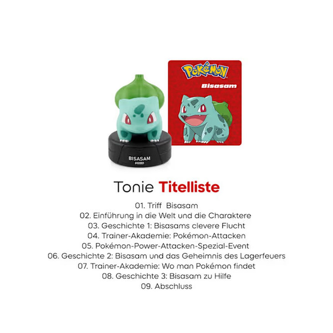 tonies® - Pokémon - Bisasam - Toniefigur