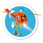 Feuerwehrmann Sam - Hubschrauber Wallaby mit Figur - Bild 5