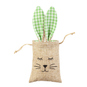 Geschenktasche mit Hasengesicht - aus Jute - ca. 10,5 x 33 x 0,5 cm - 1 Stück - Bild 5