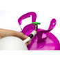 Einweg Heliumflasche - Ballongas - für ca. 50 Ballons - ca. 3,5 kg - pink  - Bild 5