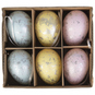 6 Ostereier - Pastellfarben - ca. 6 cm - Bild 5