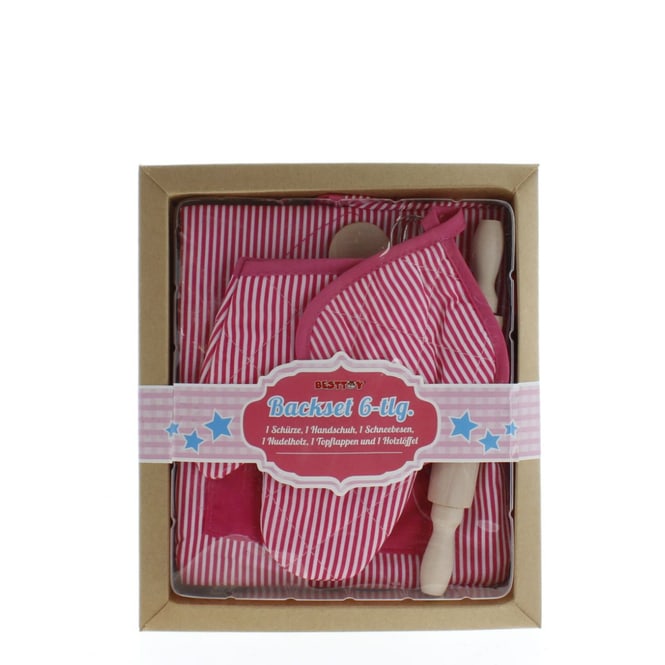 Besttoy - Kinder-Backset pink - 6-teilig