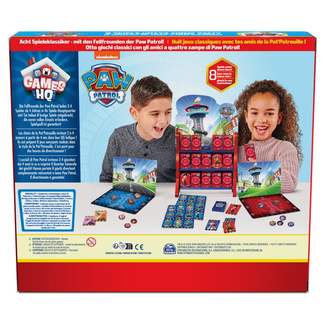 Paw Patrol - Games HQ - Spielesammlung