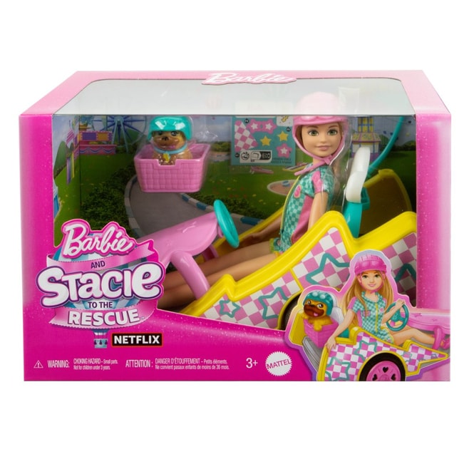Barbie - Stacie - Eine Schwester für alle Fälle - Stacy Go-Kart Spielset