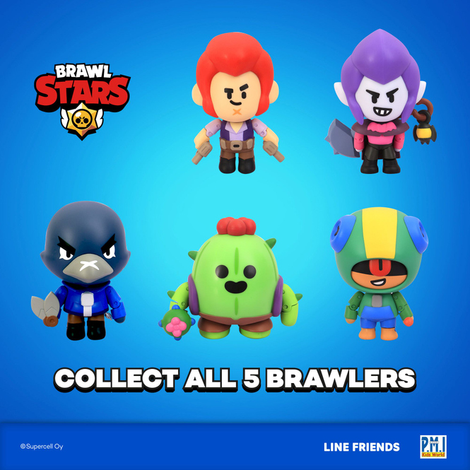 Brawl Stars - Sammelfigur - ca. 11 cm - 1 Stück