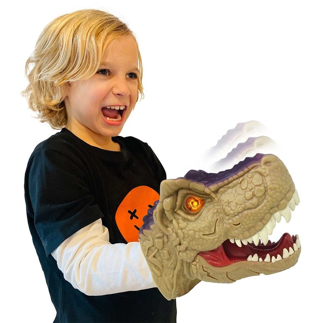 Mighty Megasaur - Handpuppe T-Rex - mit Licht & Sound