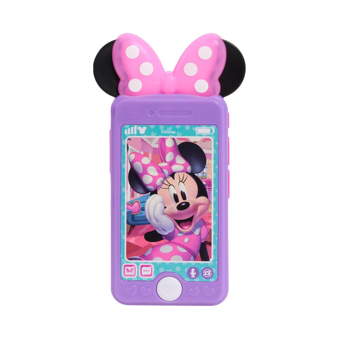 Minni Mouse - Spieltelefon - Handy mit Tragetasche