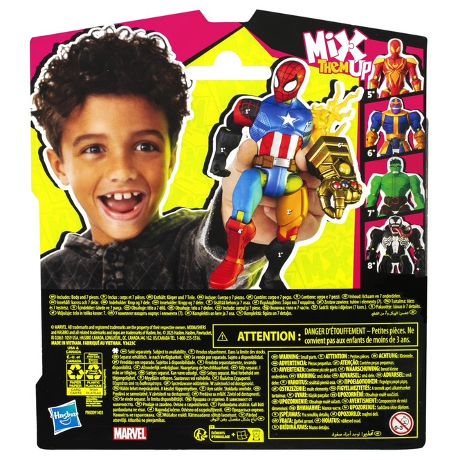 Marvel - Spider-Man - Figur - Mix Mashers - 1 Stück