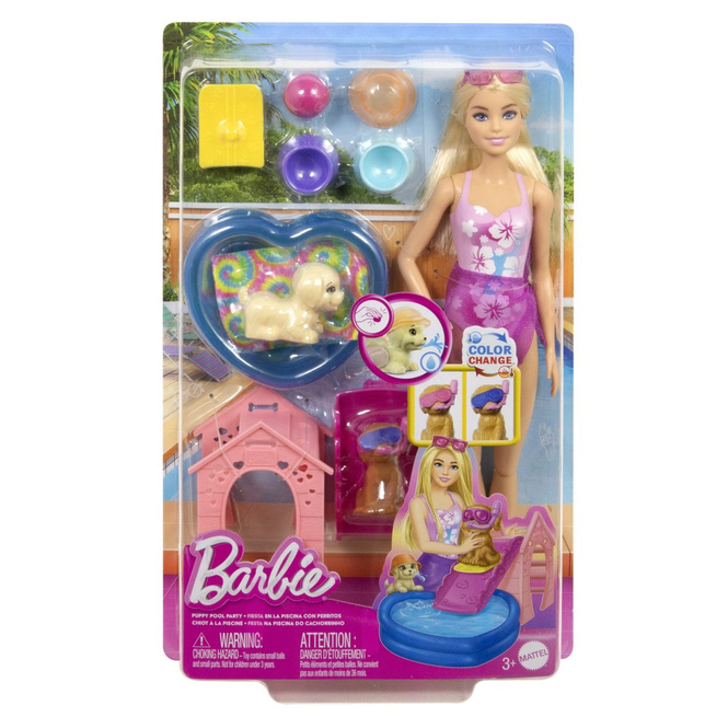 Barbie - Welpen Pool Party - Spielset