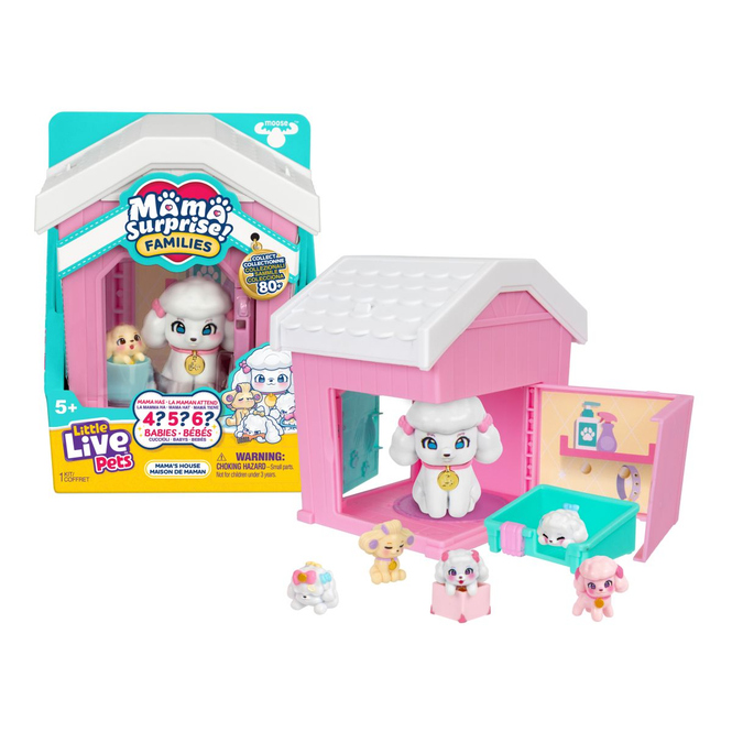 Little Live Pets - Mama's Haus mit Welpen