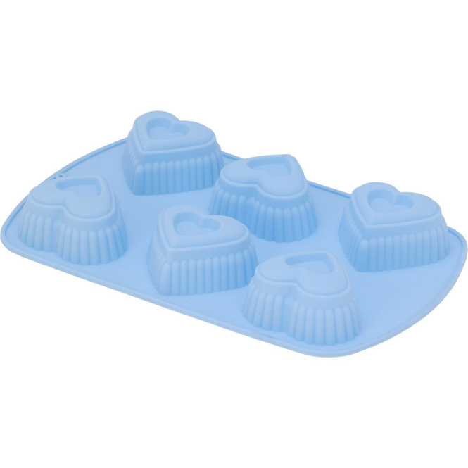 Kuchenform - für 6 Minikuchen - 1 Stück