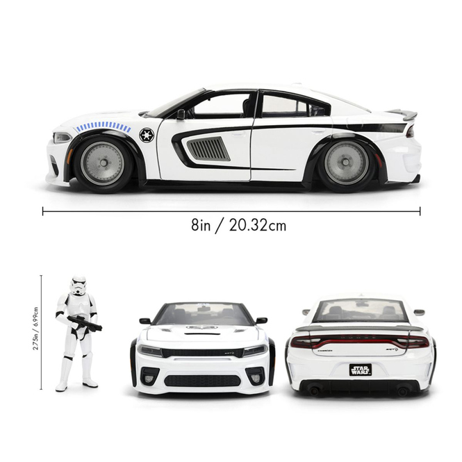 Star Wars - Fahrzeug - Dodge Charger SRT Hellcat - Storm Trooper - 1:24