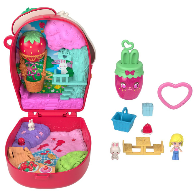 Polly Pocket - Picknick-Häschen-Schatulle