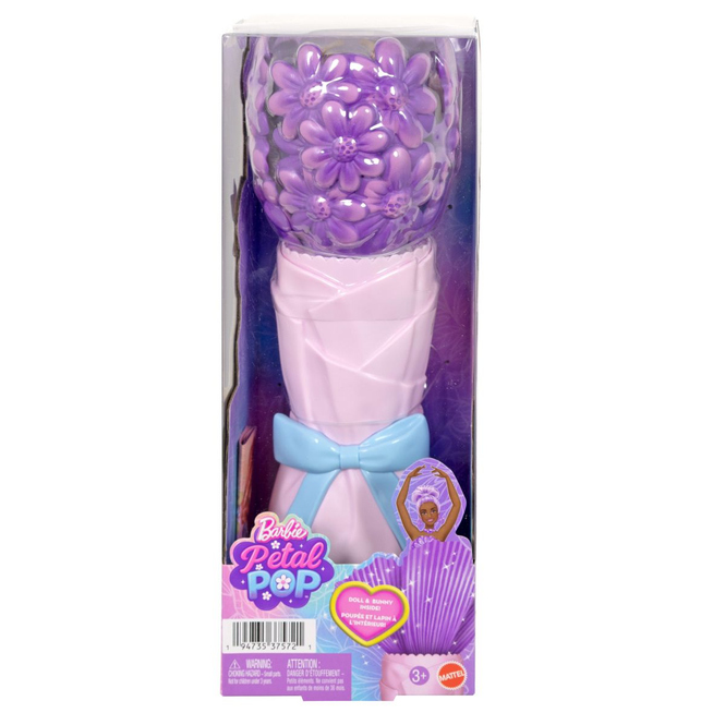 Barbie - Flower Surprise Puppe - Lila Gänseblümchen