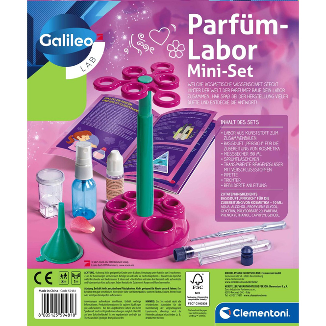 Galileo LAB - Parfüm-Labor Mini-Set