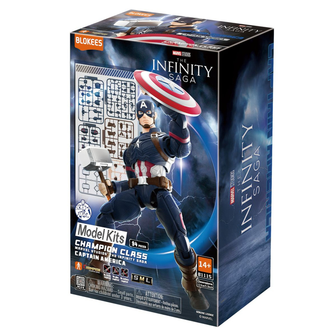 Marvel - Blokees - Bausatz - Captain America