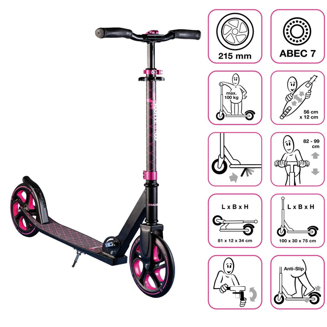 Scooter - muuwmi Pro - New pink