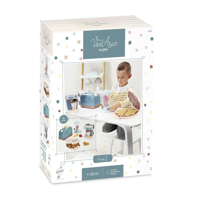 Vert Azur 4-in-1 Superpack - Spielküchenzubehör - 15 Teile