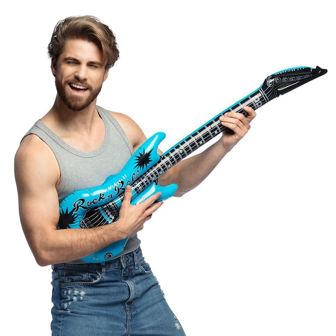 Aufblasbare Gitarre - ca. 106 cm - 1 Stück
