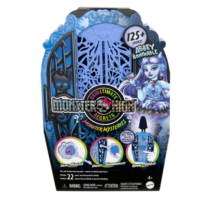 Monster High - Skulltimate Secrets - Monster Mysteries - Kleiderschrank Set - Abbey Bominable