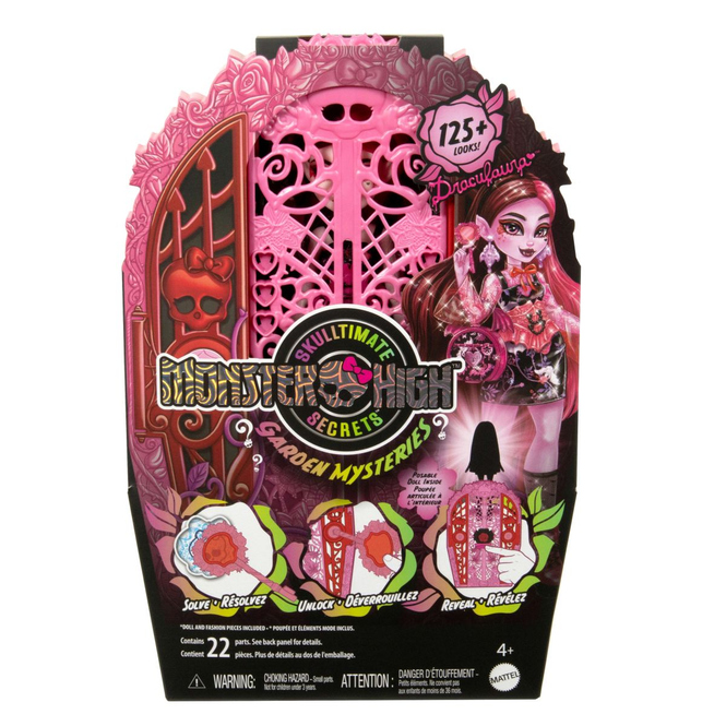 Monster High - Verborgene Schätze - Monster Mysteries - Draculaura Puppe
