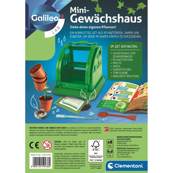Galileo LAB - Mini-Gewächshaus