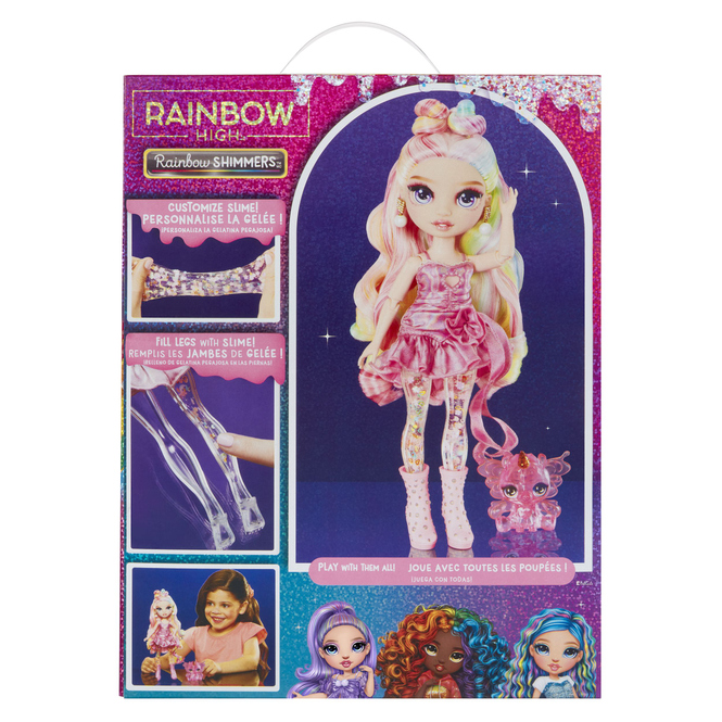 Rainbow High - Rainbow Shimmers mit Slime - Modepuppe Bella