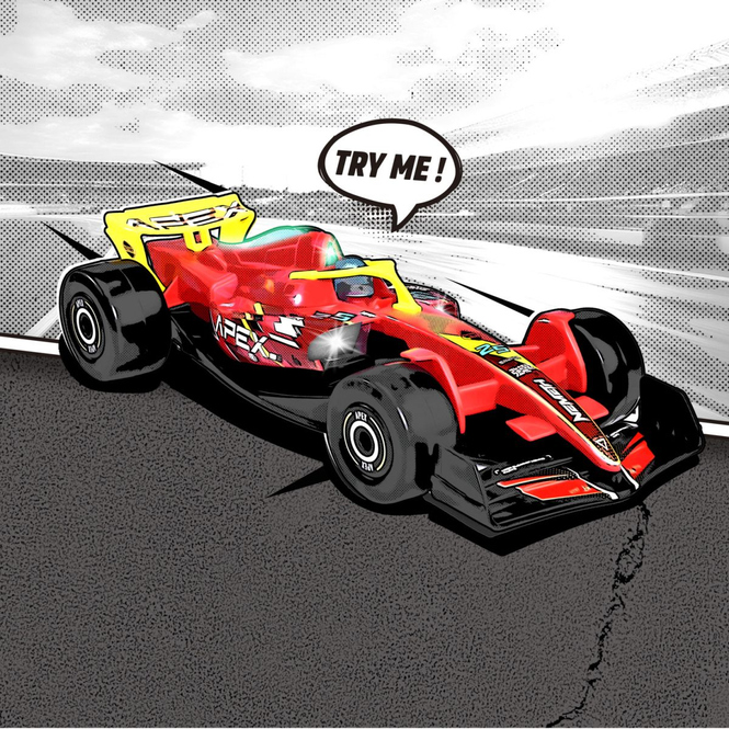 Fahrzeug - Formula Racer - Team Apex
