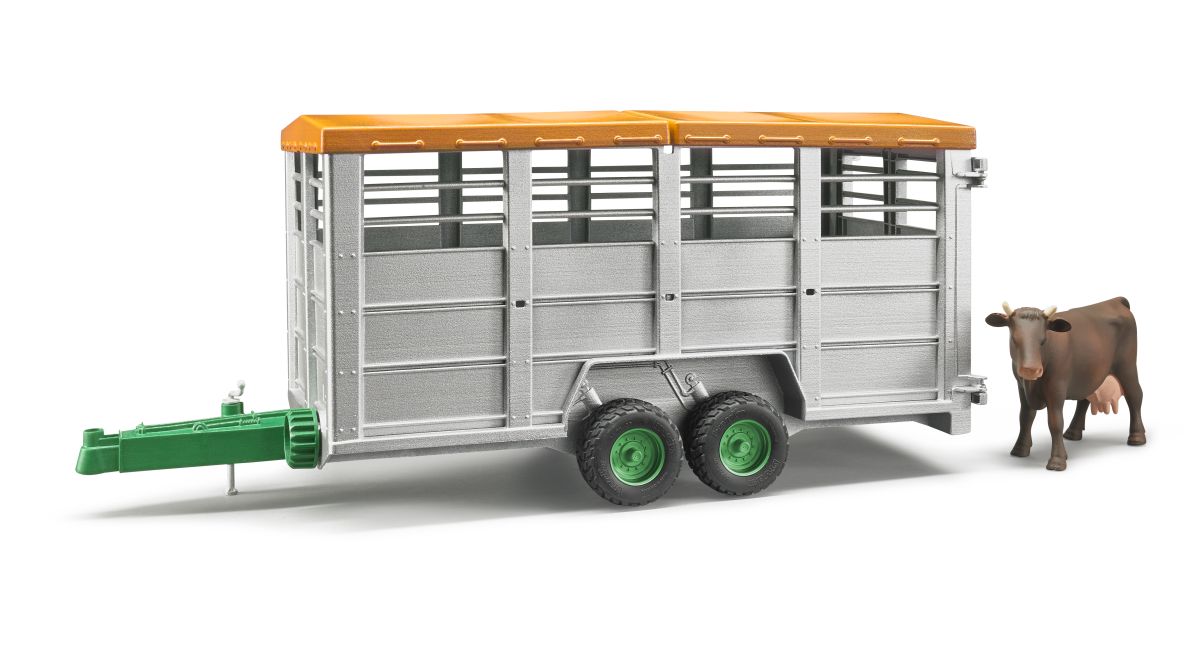 Ferngesteuerter Traktor mit Anhänger und Pferdefigur - Toys-Trend