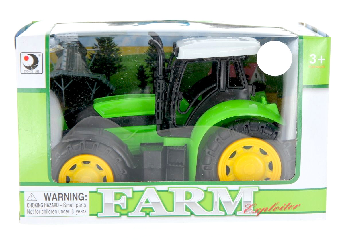 Besttoy - Traktor mit Anhänger und Bauernhof-Tieren