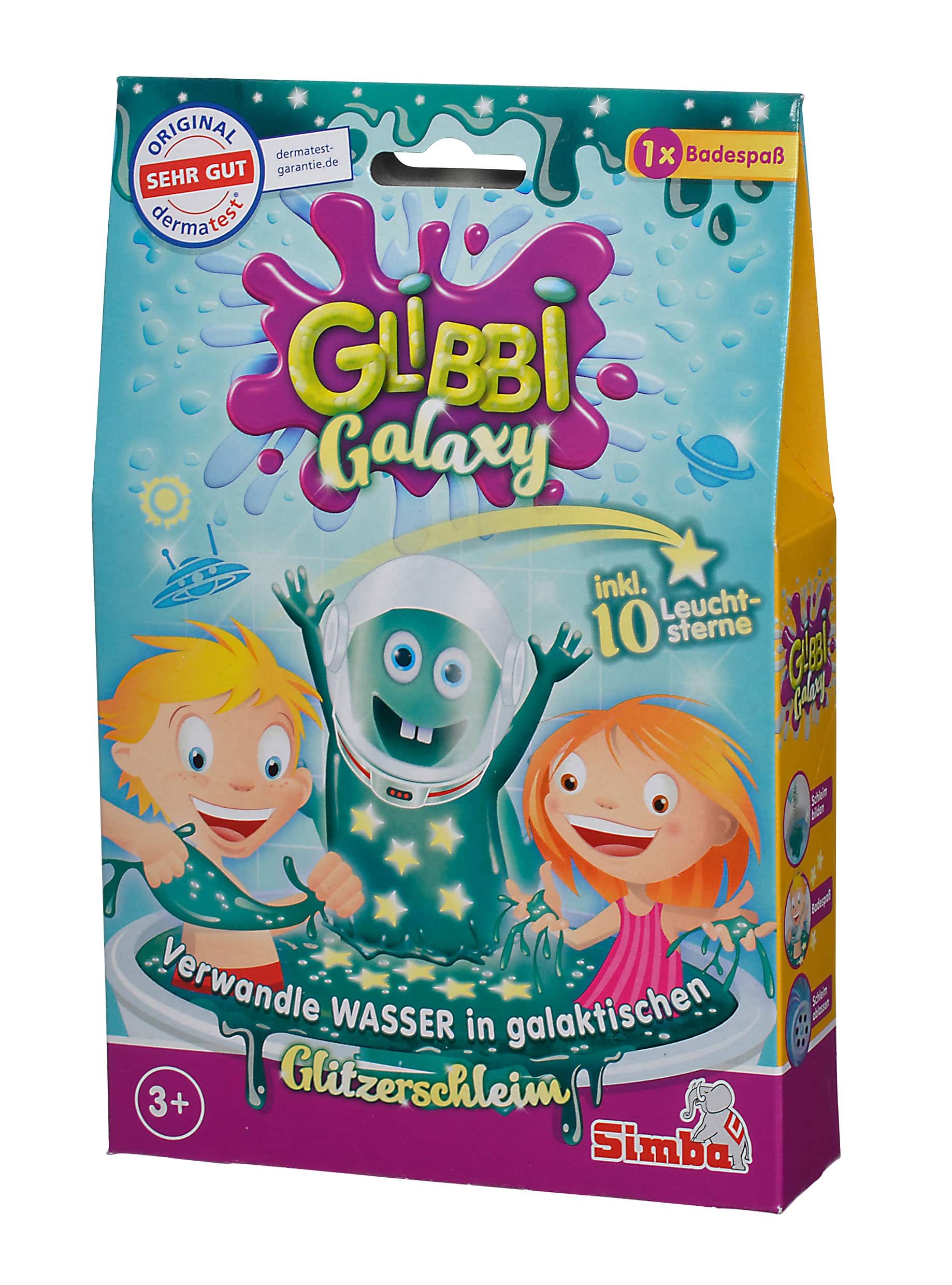 Glibbi Galaxy - Badespaß mit Leuchtsternen