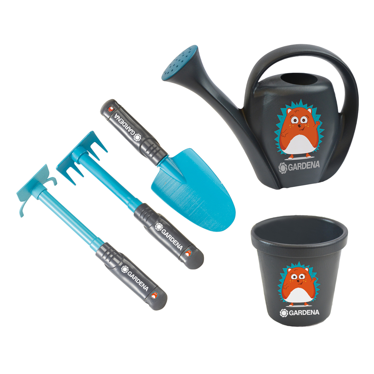 Kinder-Laubbesen/Fächerbesen Grün Metall M.Stiel  Produktbild-Vorschau 6