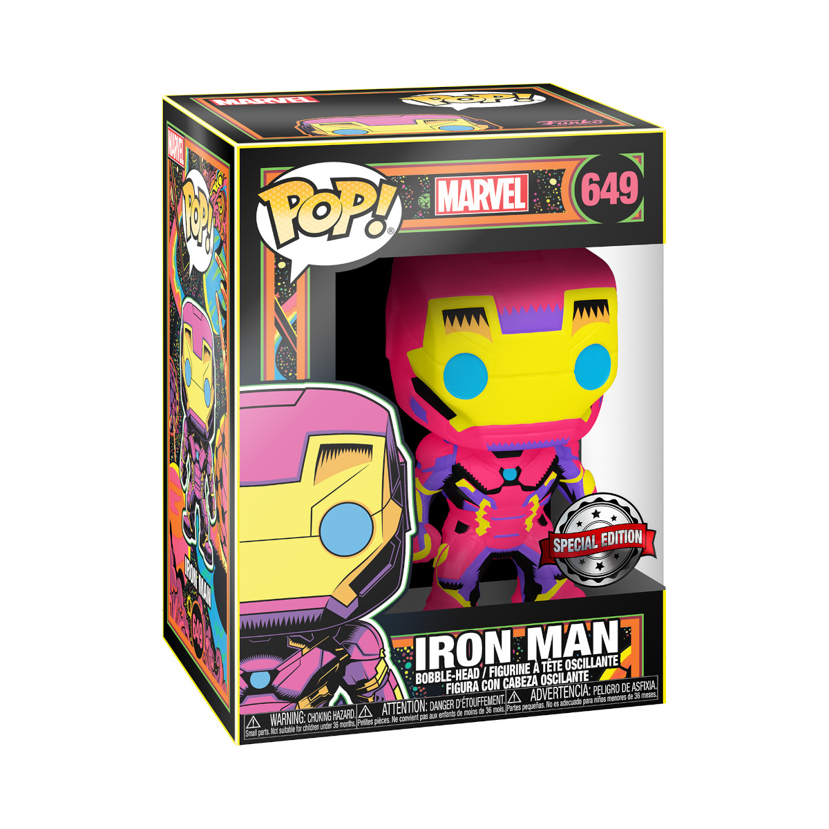 Funko Pop! Marvel: Iron Man Als 8-Bit Vinylfigur – Sammlerstück Für Comic-Fans