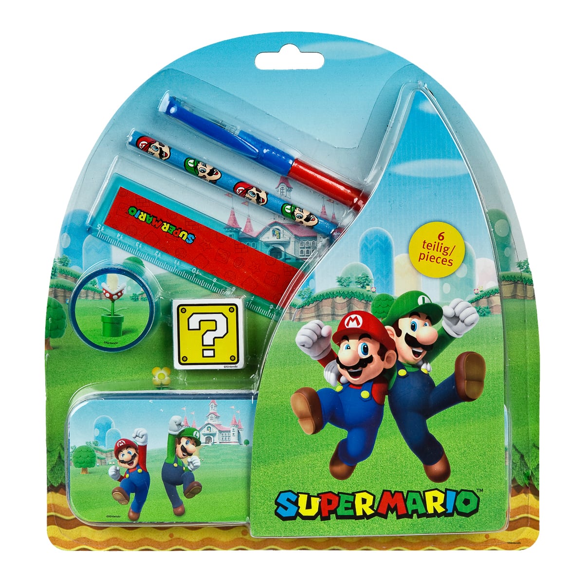Super Mario - Schulset - 6-teilig