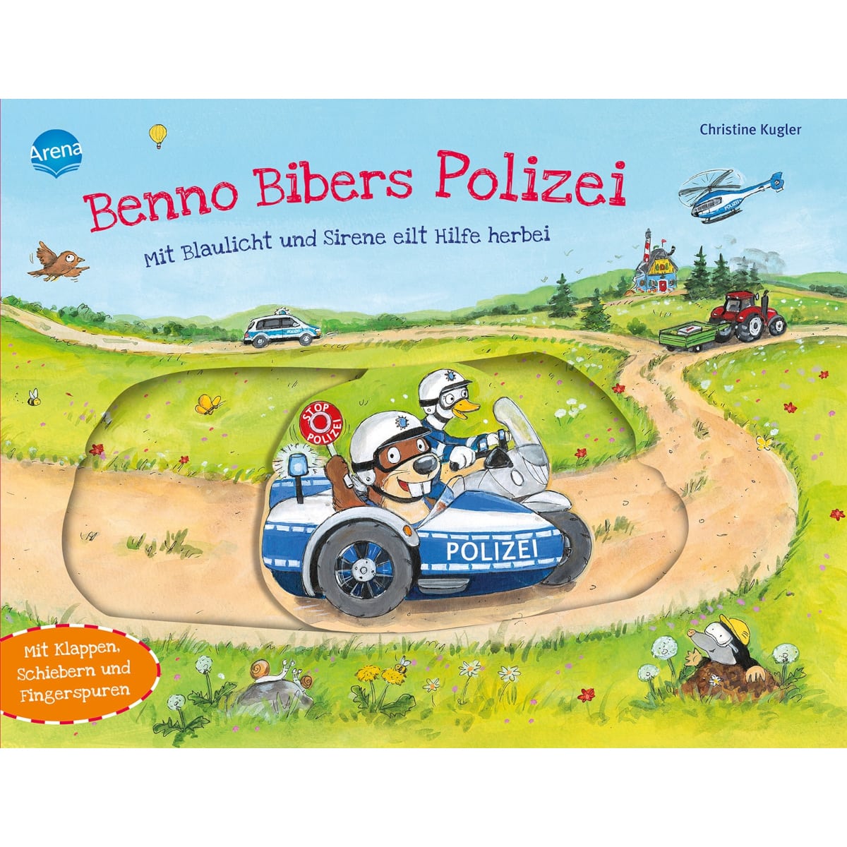 Benno Bibers Polizei - Mit Blaulicht und Sirene eilt Hilfe herbei