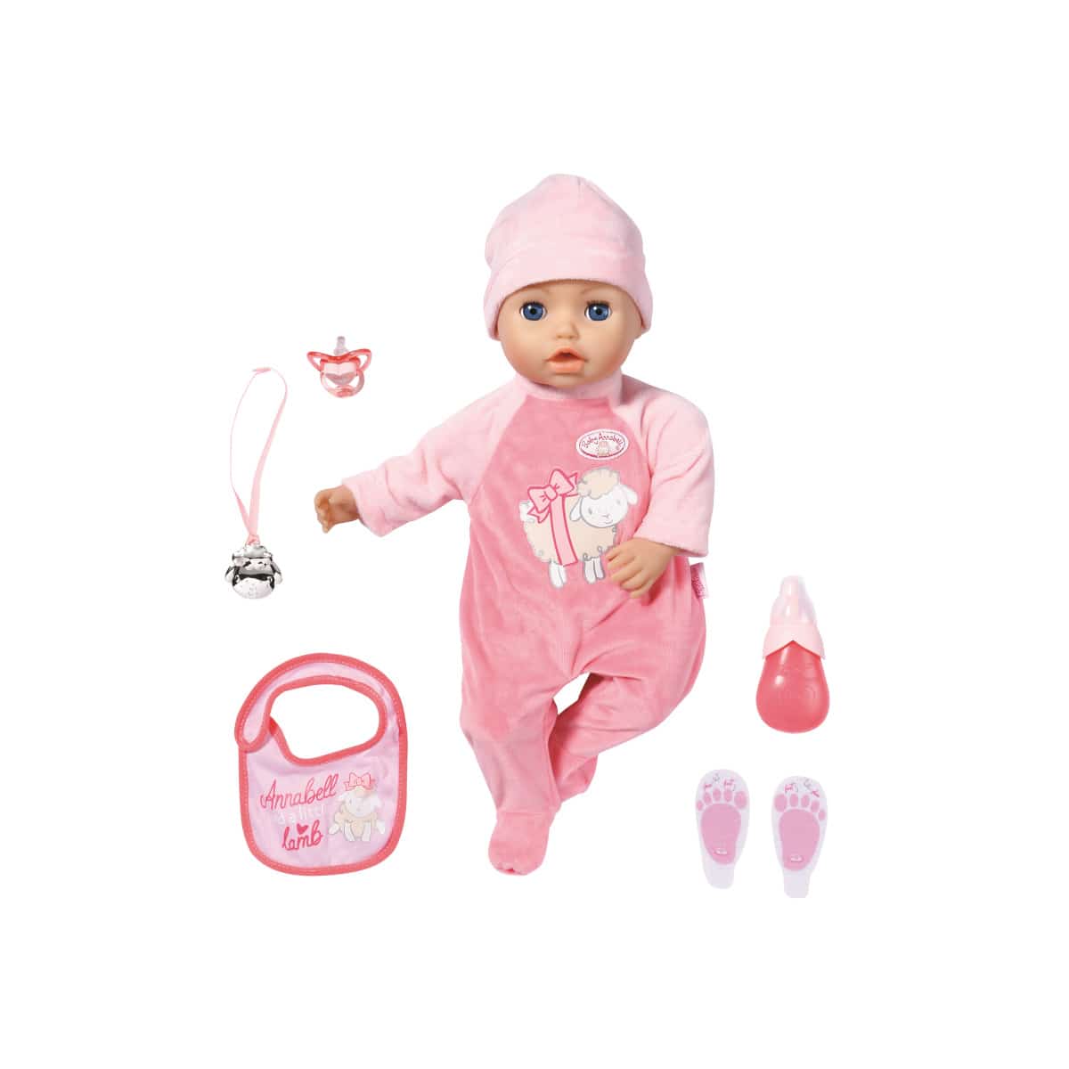 Gom kraai Rubber Baby Annabell - Puppe - 43 cm