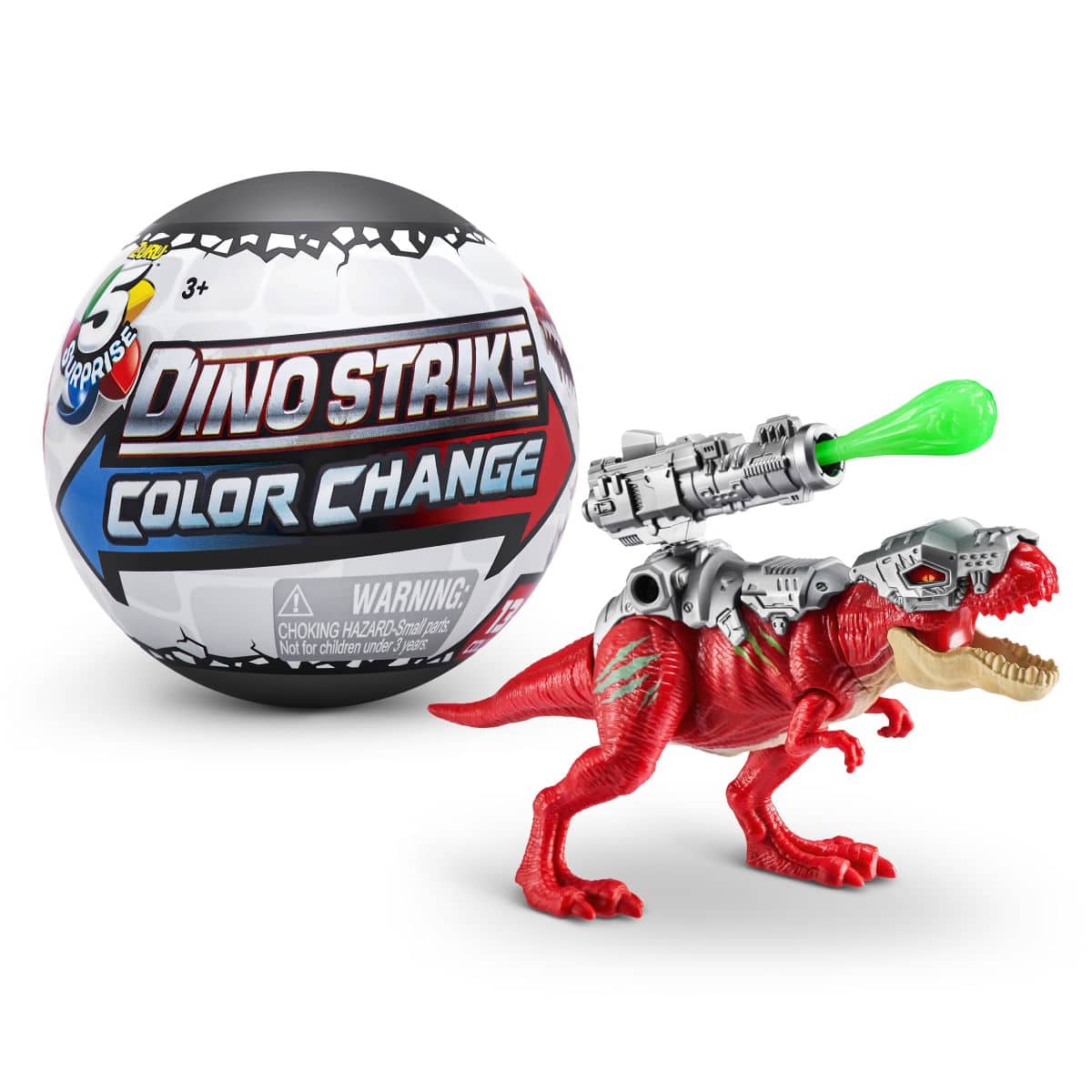 5 Surprise - Dino Strike Color Change - 1 Stück