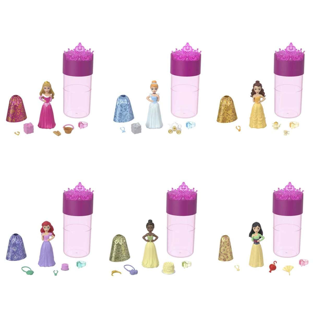 Disney Prinzessin - Minipuppe - Color Reveal - 1 Stück
