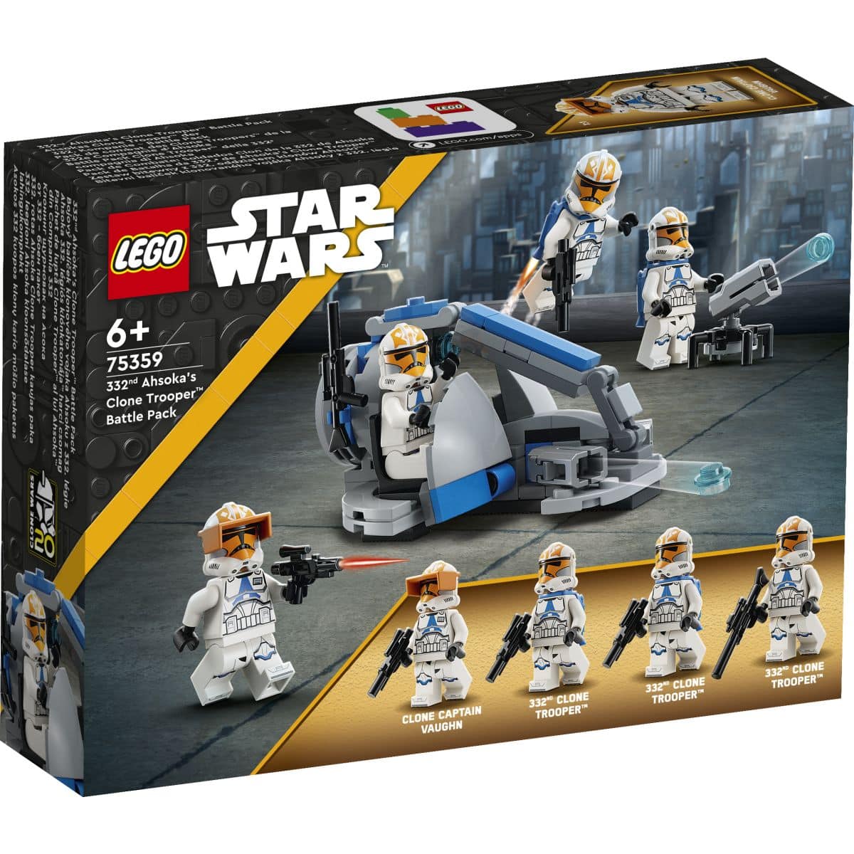 LEGO 75372 Clone Trooper & Battle Droide Battle Pack WIE NEU in