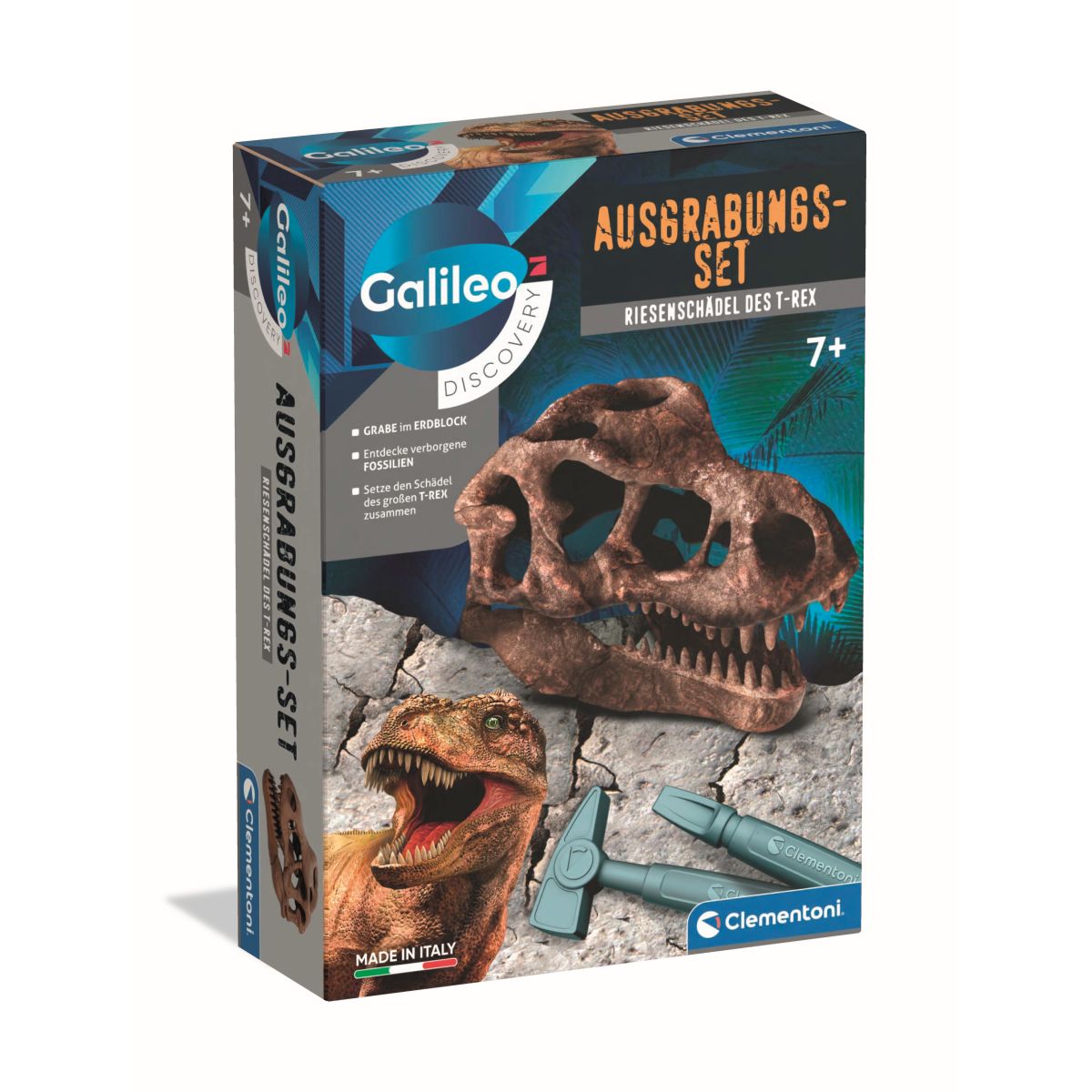 A Bis Z World Of Discovery Archäologie-Set – 20 Edelsteine, 2 Grabblöcke, Werkzeug, Ab 6 Jahren