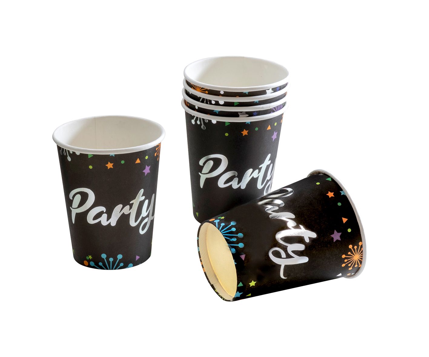 Amscan Pappbecher Weiß, 8 Stück, 266 Ml – Perfekt Für Party & Garten