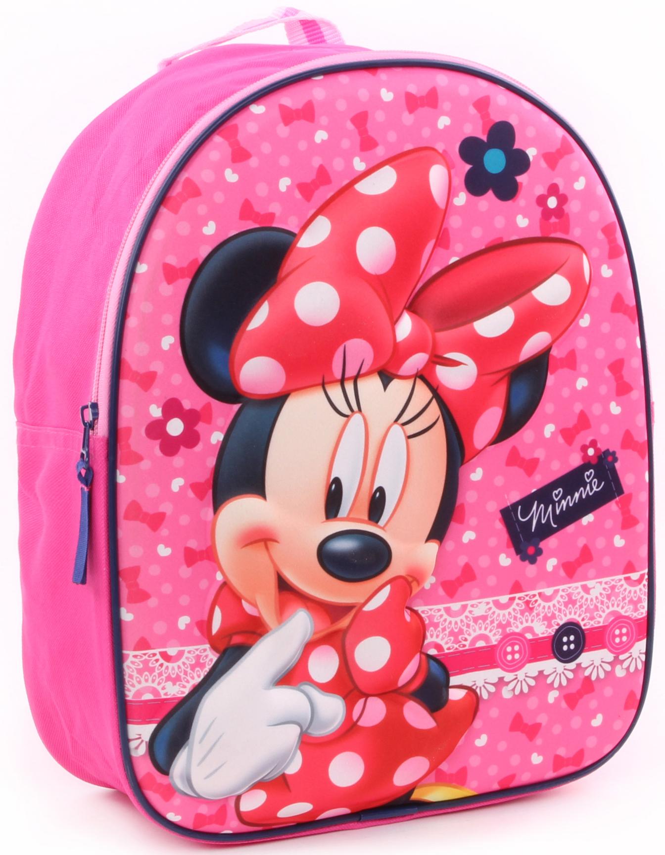 Minnie Mouse - 3D-Kinderrucksack - pink
