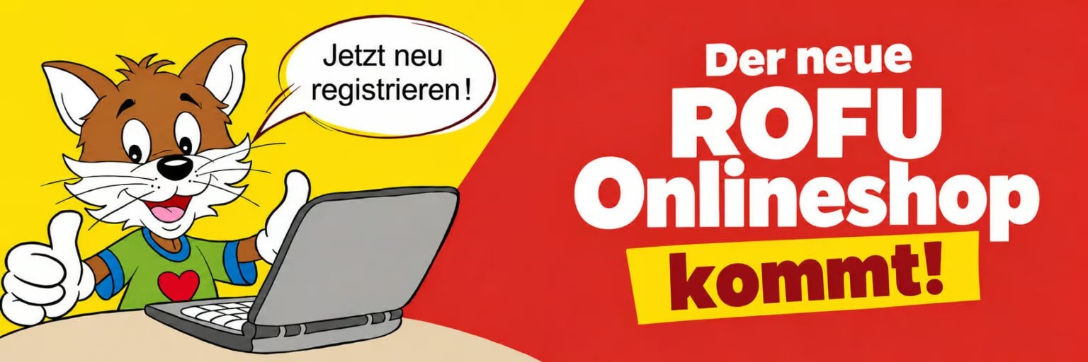 Der neue ROFU-Onlineshop kommt! Alle Infos zum neuen Shop