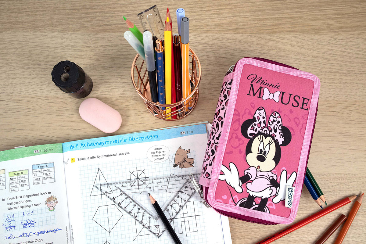 Scooli Federmäppchen mit Minnie Mouse Motiv